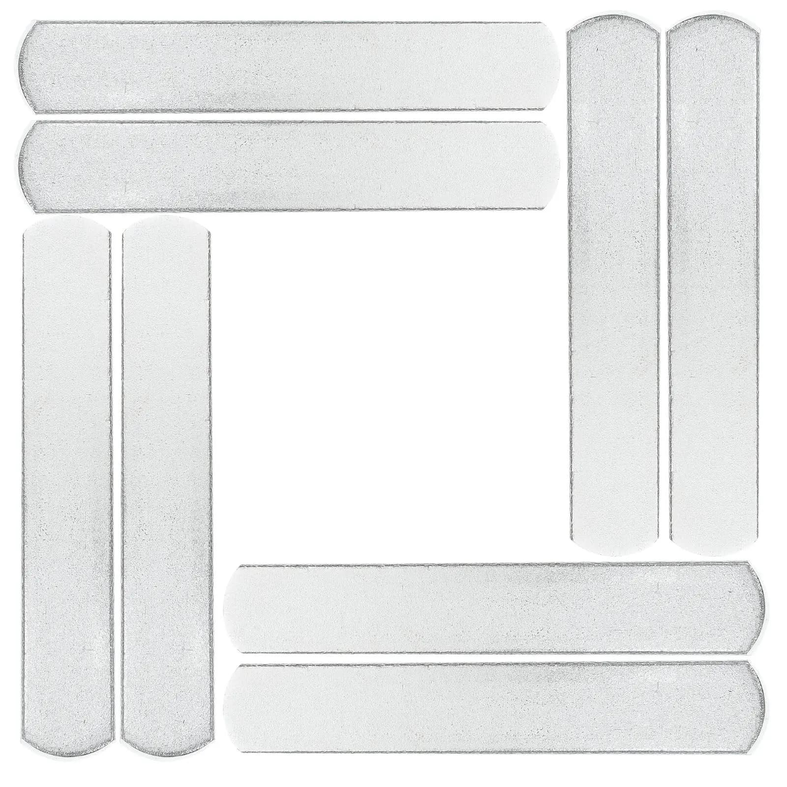 8Pcs Steel Plate for Exercise Weighted Strip Fitness Weight Bearing Equipment Vest Leg Shin Guards Adjustable Weighted Strip