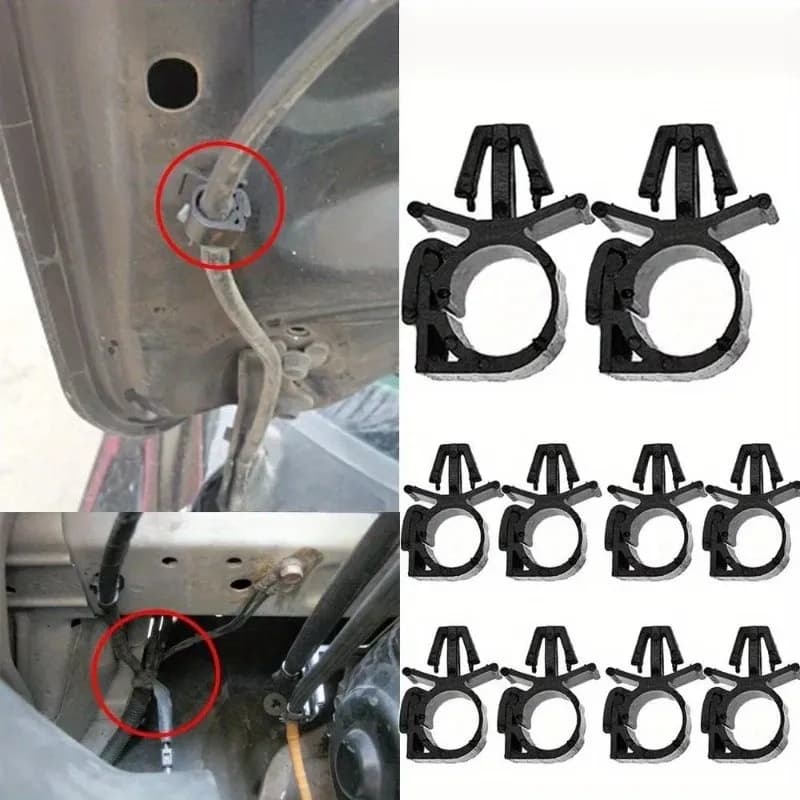 Organizzatore di cavi per vano motore con 22 clip per veicoli