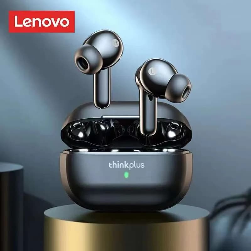 Choice Business Lenovo TWS Auricolari sportivi wireless Bluetooth Pro 6 Auricolari musicali con riduzione del rumore Cuffie da gioco per chiamate HD LP1S