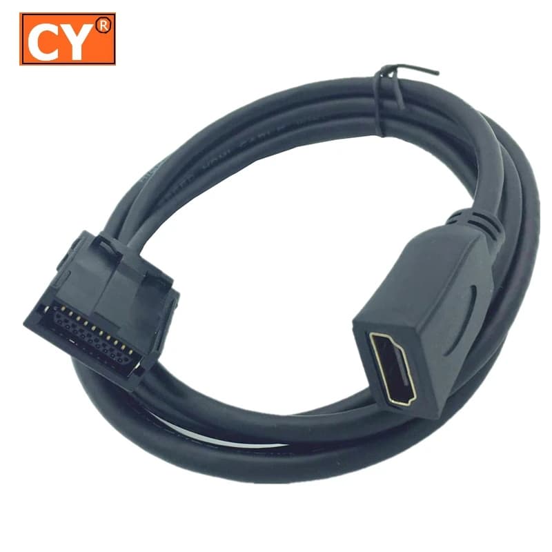 1.5m HDMI-compatibile tipo E a AM cavo compatibile HDMI cavo Video HD tipo cavo EAdapter per lettore Monitor HD digitale per auto