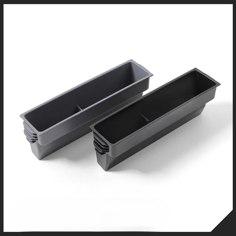 Center Console Organizer Tray for Tesla Model 3 Highland Model Y Juniper Sliding Hidden Storage Box with Armrest Drawer ABS