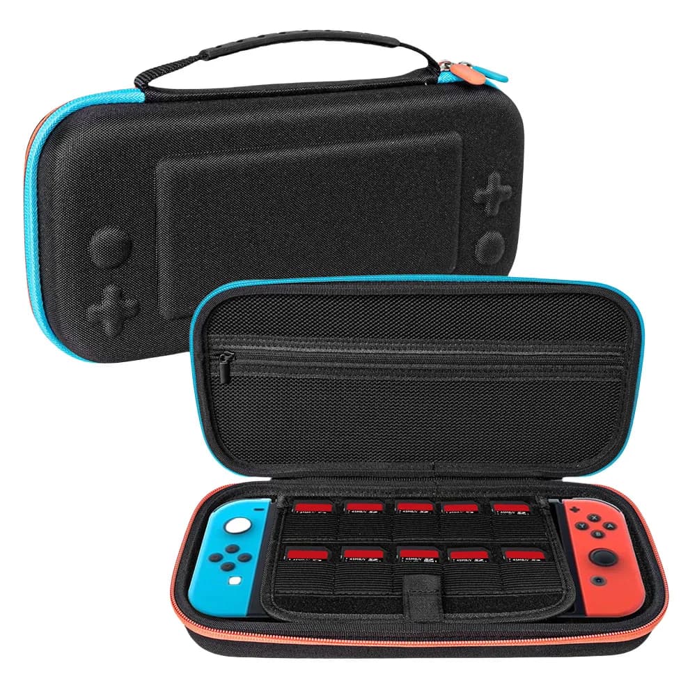 Custodia da trasporto per Switch 2 e Switch OLED, borsa a tracolla con cerniera antiurto per console da gioco portatile Nintendo Switch