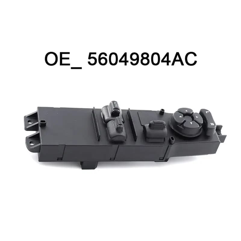 Interruttore di Controllo Alzacristalli Compatibile per Dodge Ram 1500 2500 3500 2003-2009, 56049804AC 56049804AB-M53K