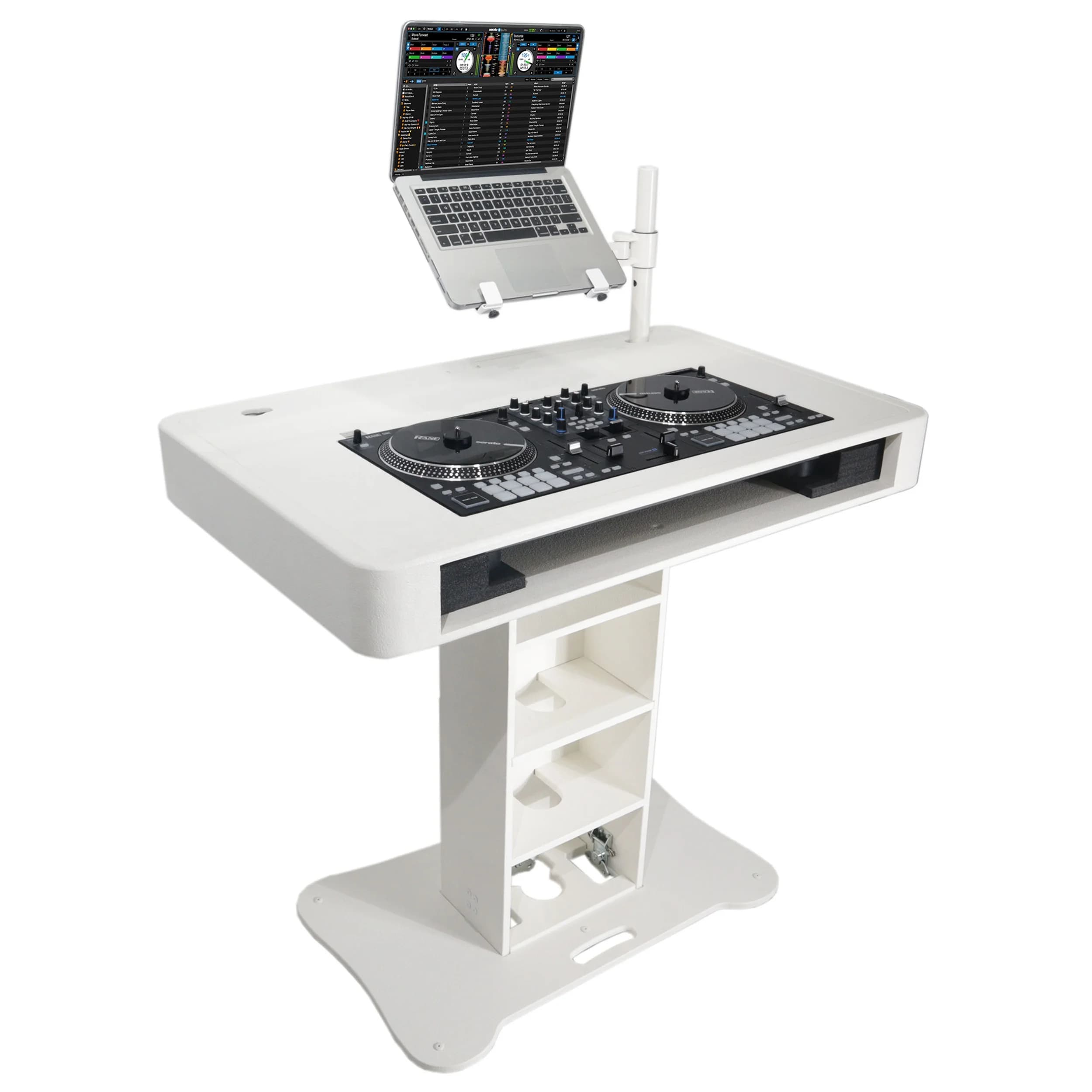 Pioneer Xdj Xz Ddj 1000 Sx-3 Srt Rane One Nero Bianco Torre di controllo DJ Supporto per DJ W Supporto per laptop Strumento Volo Custodie da viaggio