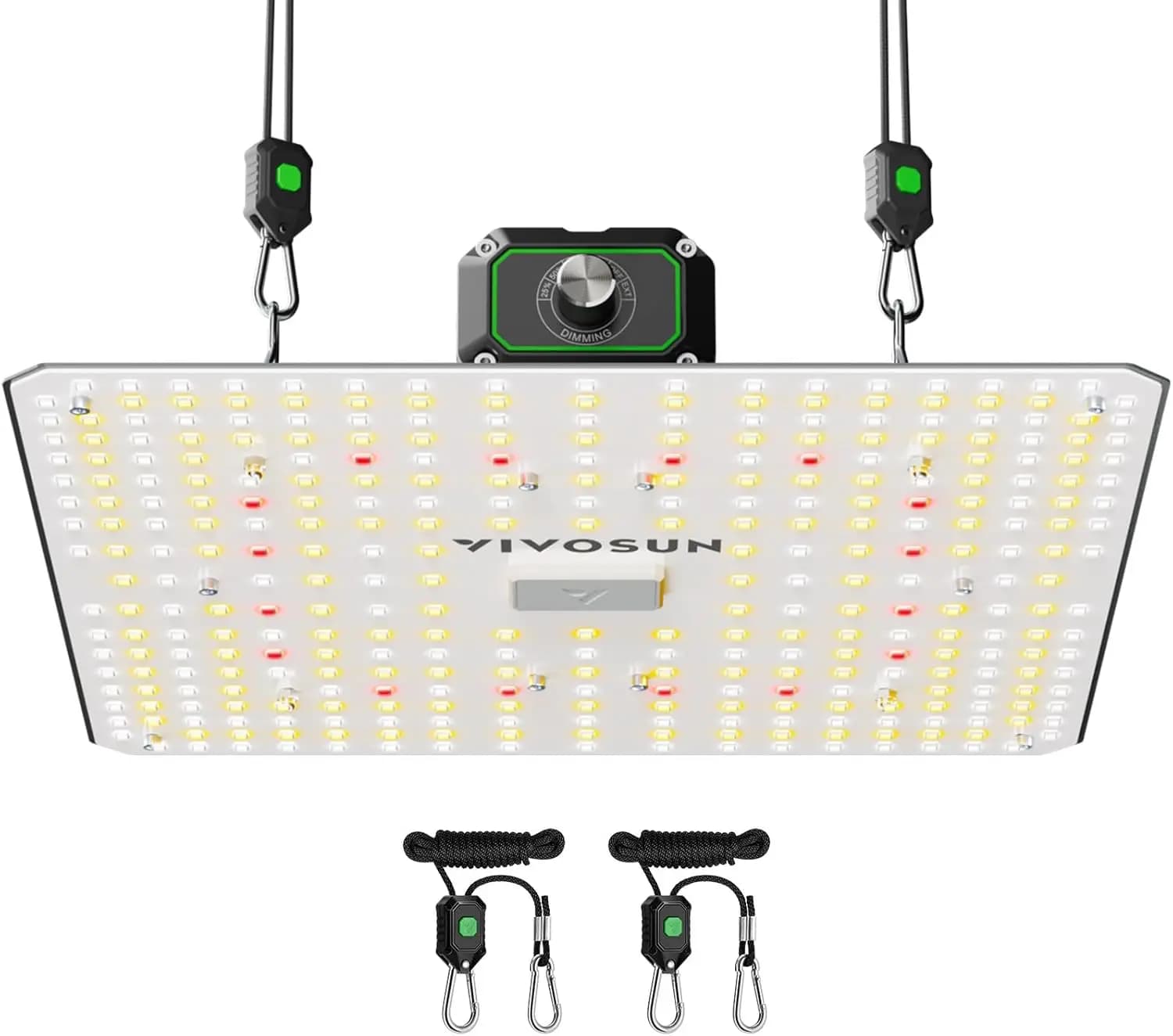 Lampada da coltivazione a LED a spettro completo con controllo dimmerabile per piante da interno, piantina da fioritura, copertura 2x2/4 piedi