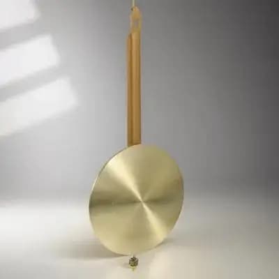 Metal Clock Pendulum Replacement High Durability Fine Texture Wall Clock Pendulum Parts for Home Decoration Wedding Birthday