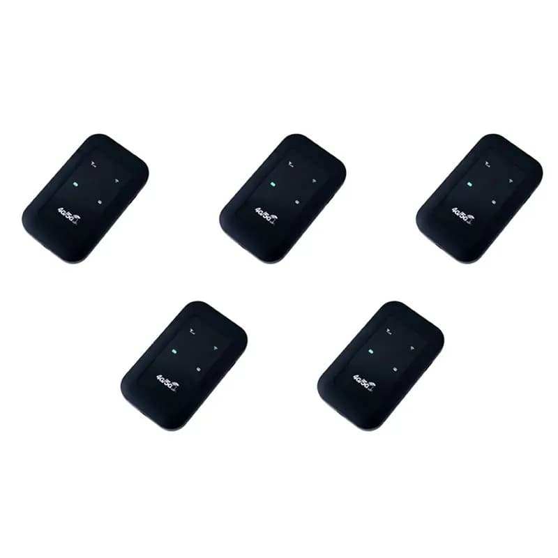 Router Wi-Fi Tascabile Exquisite-5X 4G LTE, Ripetitore, Hotspot Wi-Fi Mobile per Auto, Modem Router Wireless a Banda Larga Mifi 4G con Slot per Scheda SIM