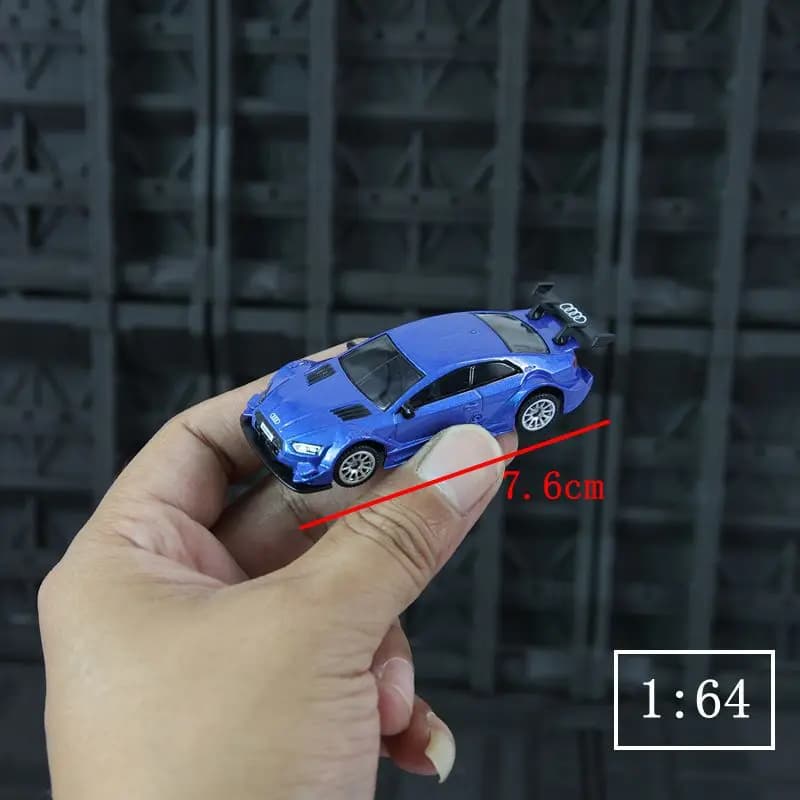 Modellino in Scala 1:64 di Audi RS5 in Lega, Ornamento da Collezione, Decorazione da Scrivania, Regalo