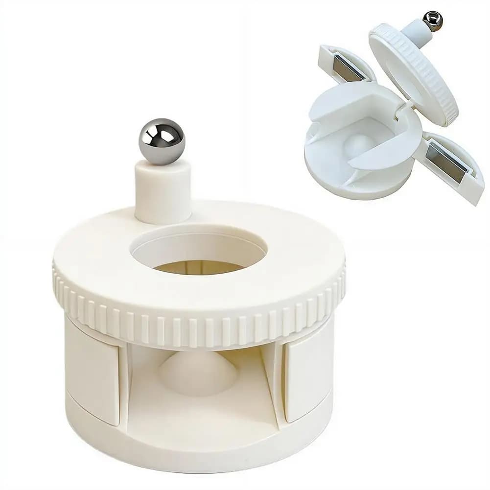 Potente Magnete per Nail Art Effetto Occhio di Gatto, Magnete Rotante Automatico per Effetto Perline di Vetro Larghe