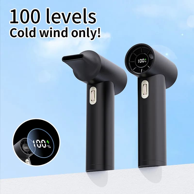 New 80000 RPM Large Power Electric Fan For Portable Outdoor Fan Mini High Speed Mini High Speed Turbo Fan