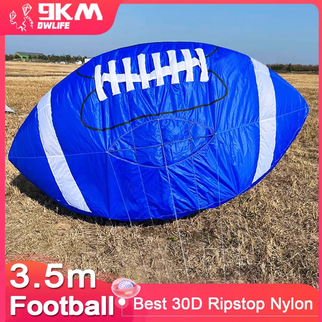 9KM 3.5m football kit, Nylon Soft Inflatable Bumper Ripstop with bag for Aquiloni Festival (We accept wholesale orders) with bag