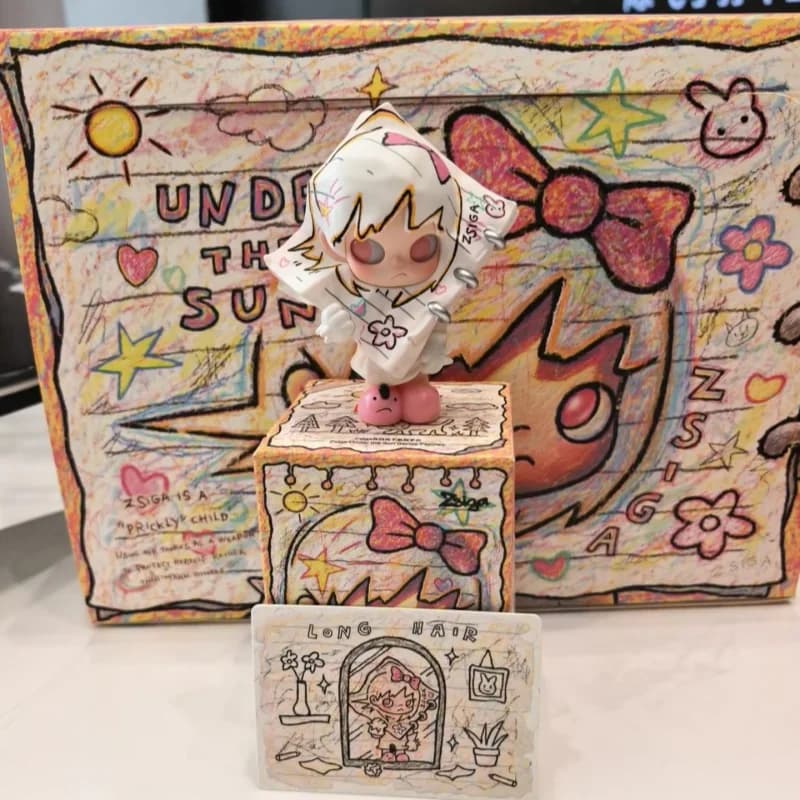 Nuovo Arrivo Pop Mart Serie Zsiga Under The Sun Blind Box Personaggio Anime Cartoon Busta a Sorpresa Mystery Box Giocattolo da Scrivania Regalo di Compleanno