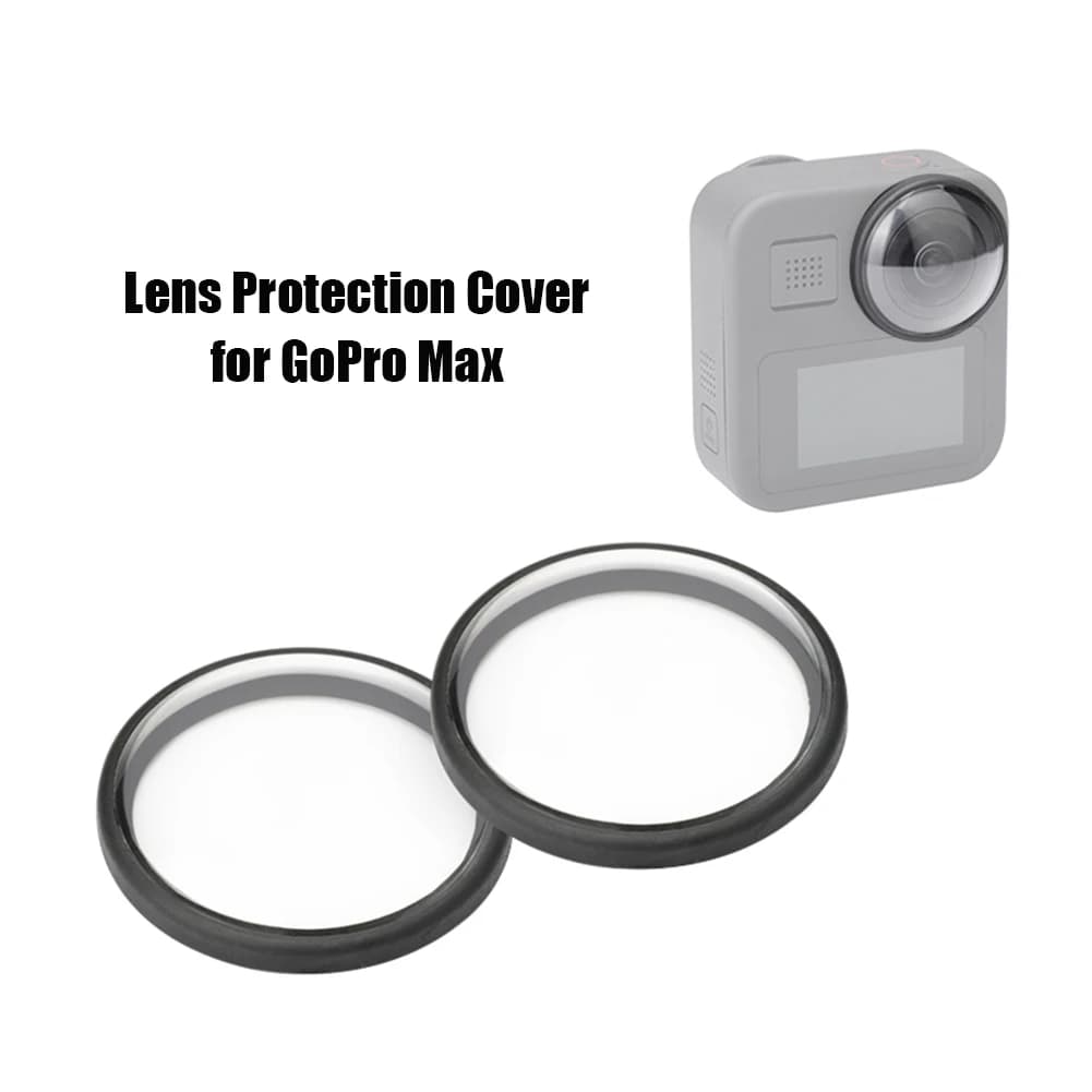 A23F-For Gopro Max Accessories UV filter cover Optical glass protective lens Cover filters for Gopro 360 Action Camera