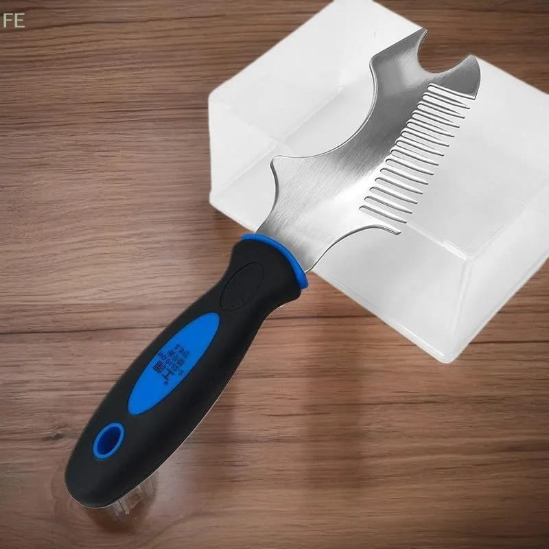 [F] Paint Brush Cleaner Tool Stainless Steel Paint Roller Cleaning Brush Household Painting Cleaner Supplies For Construction