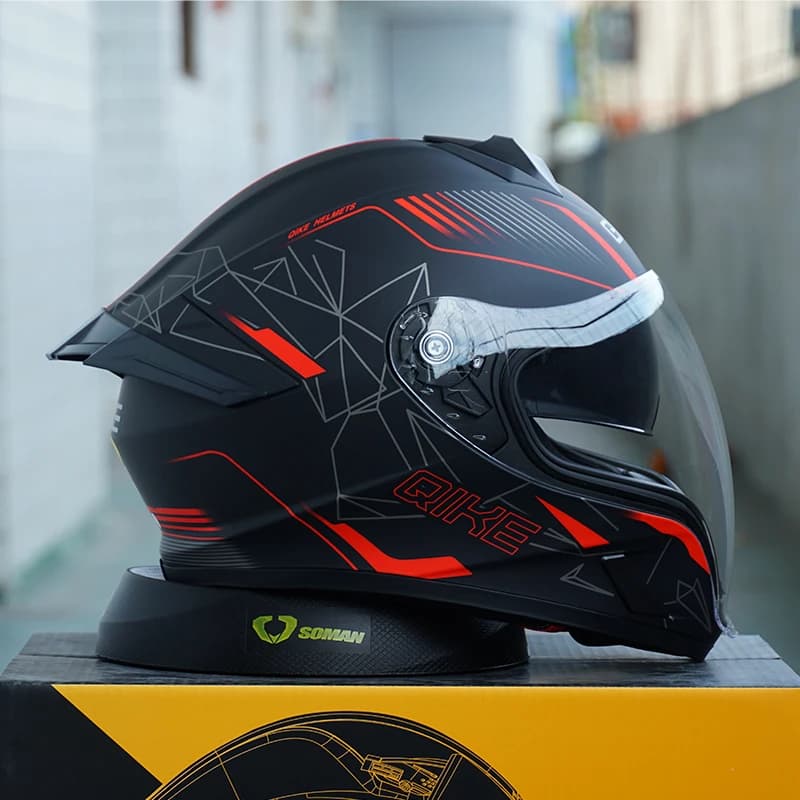 Caschi da moto integrali Ultimi corse in discesa Moto da equitazione Casco Capacete De Moto Approvato DOT per uomo Donna Kask