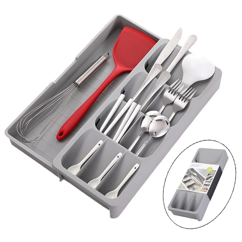 Multipurpose Kitchen Cutlery Kitchen Cutlery Drawers Organizer Door Blocks Knives Forchette Cucchiaio Spice Bottle Container