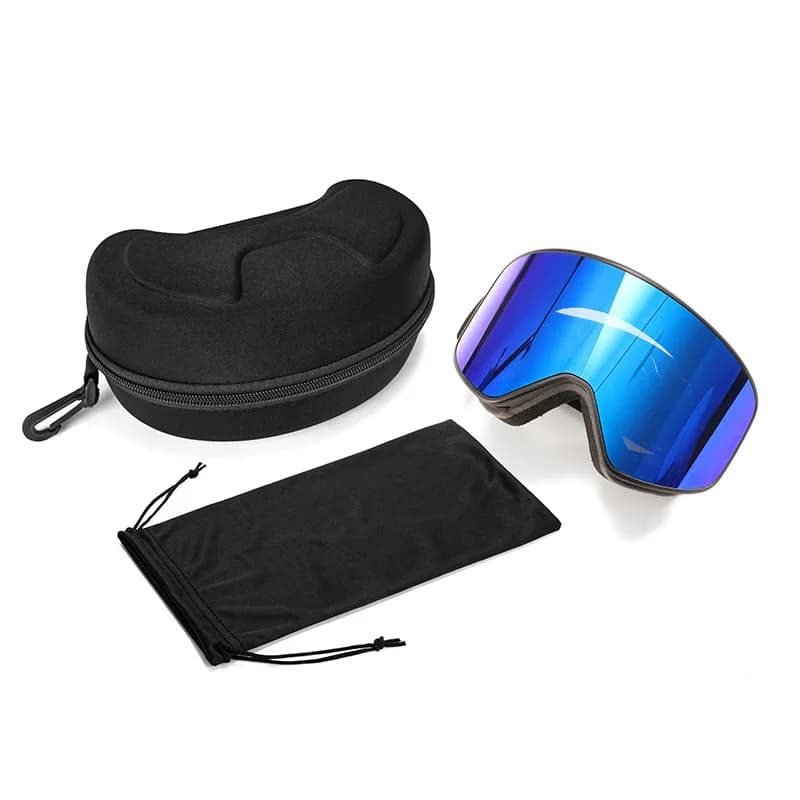 Magnetic Snowboard Goggles 2026 New Anti-Fog Quick Release Interchangeable Lens Ski Goggles With Dual Lenses ODM Manufacturer
