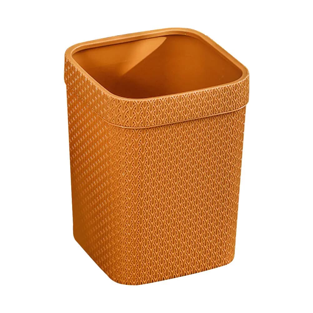 Cestino per Rifiuti in Plastica da Scrivania per Ufficio, Casa, Camera da Letto, Sala Artigianale, Ripostiglio, Design Semplice e alla Moda