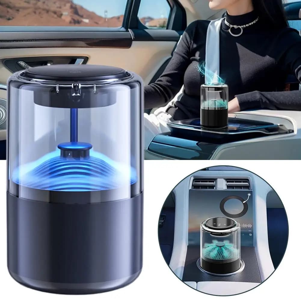 Car Deodorant - Premium Vehicle Fragrance Device with Cloud-View Atomization, fill the car with fragran