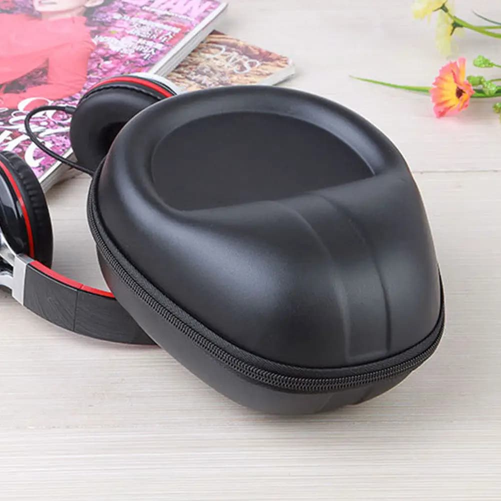 1 custodia protettiva premium per cuffie, design compatto e leggero, interni morbidi, custodia resistente ai graffi per il gaming