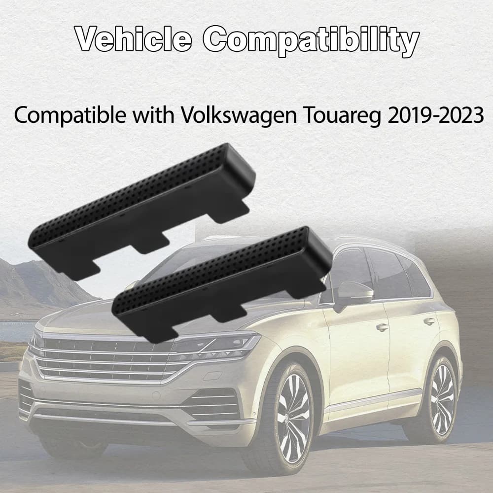 For VW Touareg 2019 2020 2021 2022 2023 2 Pieces Winding Grid Subsedile for Air Conditioner