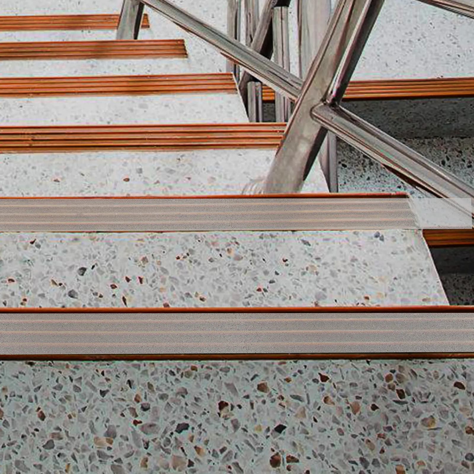 1 PEVA Base Scale Anti-slip Tape Roll, Anti-slip Wood Scale Sticker, Outer Grains, Palester Floors, Traction Bars