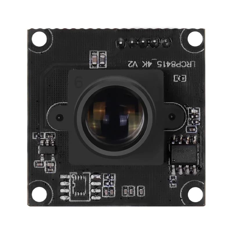 New Camera Module USB2.0 4K from 8MP 32x32mm IMX415, 25mm 15 Degrees No distortion, 30fps MJPG UVC for Windows Linux-32x32mm 8MP 25mm