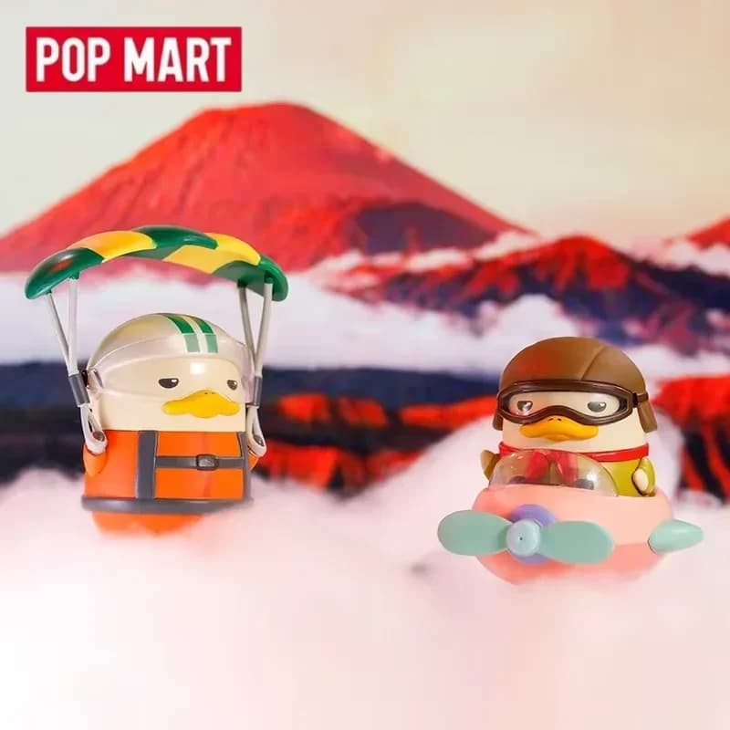 POP MART Duckoo Flying Series Blind Box Toys Mystery Box Guess Bag Doll Desktop Ornaments Collection Cute Anime Figure
