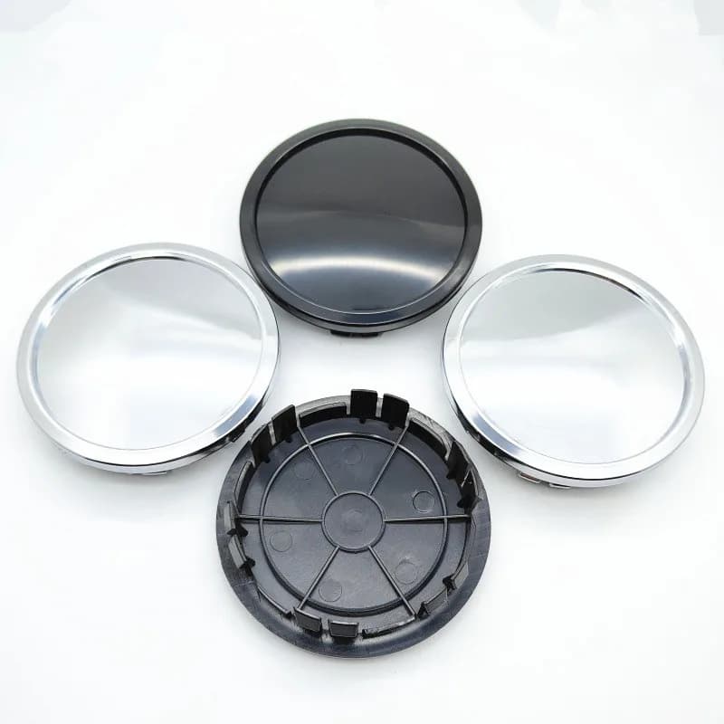 4 pezzi per Mercedes 75mm 65mm coprimozzo coprimozzo per auto accessori emblema