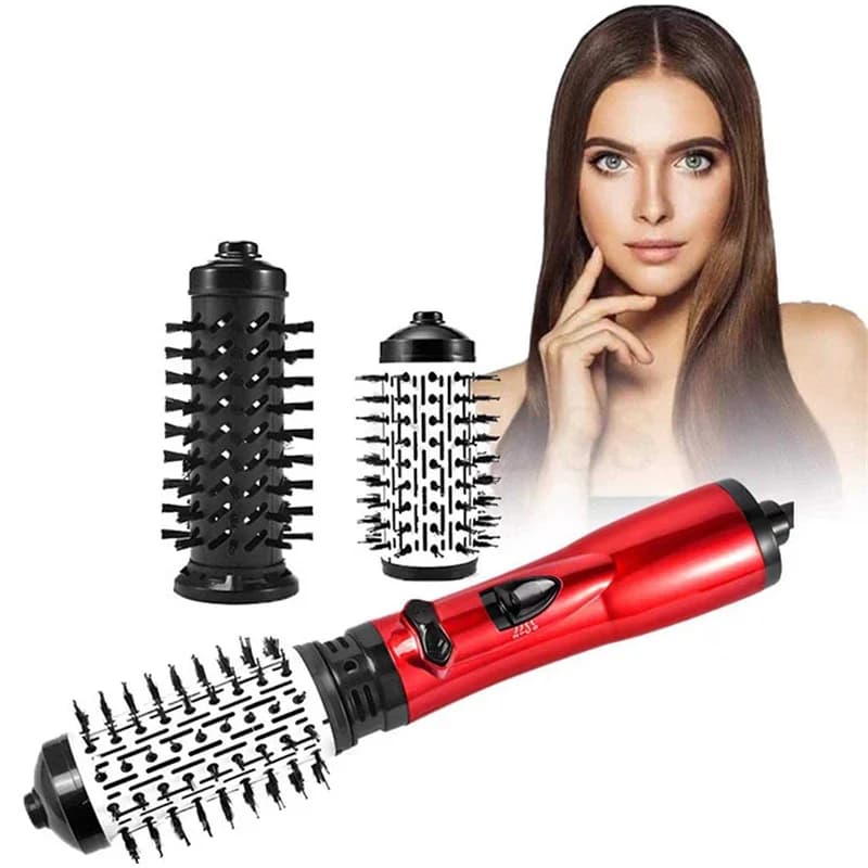 Asciugacapelli Rotante Multifunzione con Temperatura Regolabile, Styling ad Aria Calda e Modellatura Rotante 2-in-1