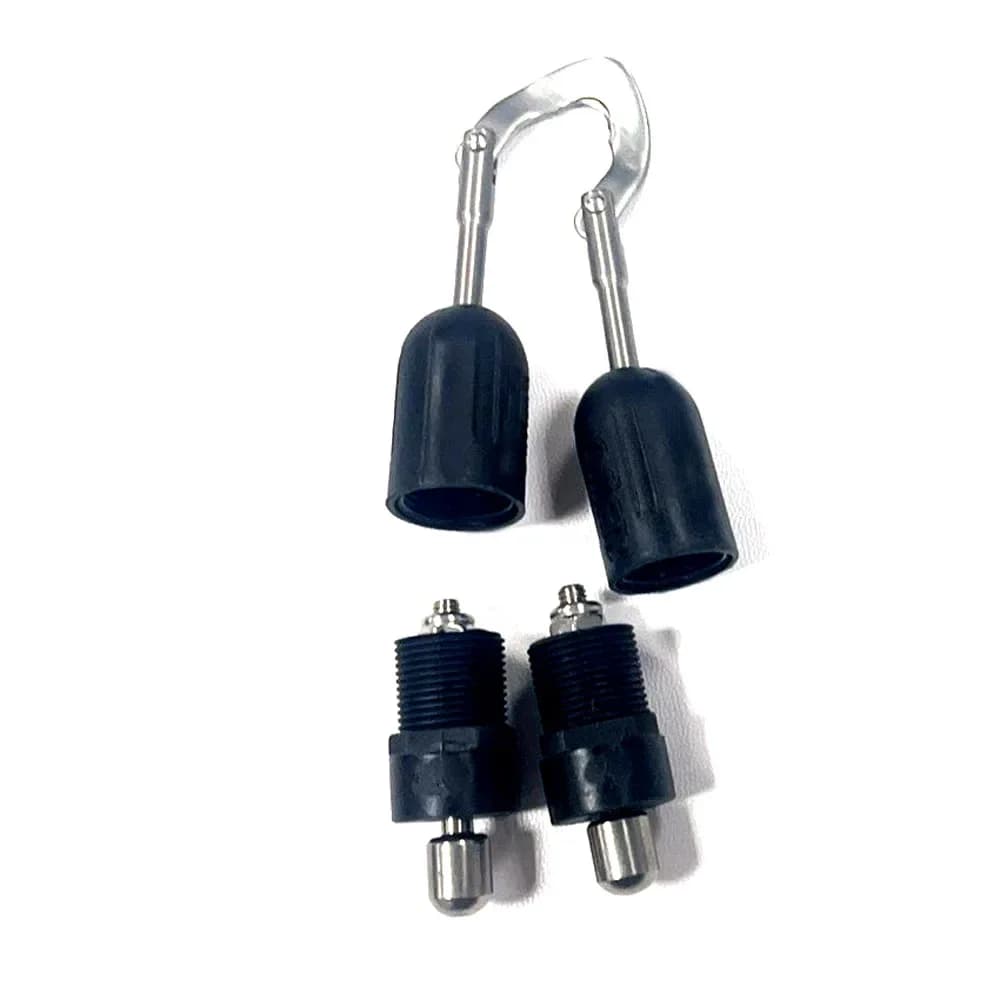 1PC OMER Articulate Adapter for Diving Fionda Euro, V/U Rubber for Snorkeling and Diving Equipment