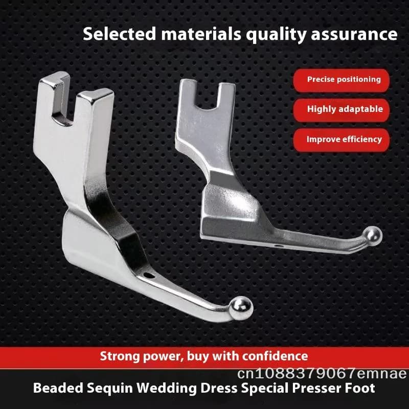 [ZYAS]【xxx】1Pc Wedding Dress Fashion Fabric Bead-Free Fixed Presser Foot Sy-236 Wedding Dress Ball Fabric Special Presser Foot