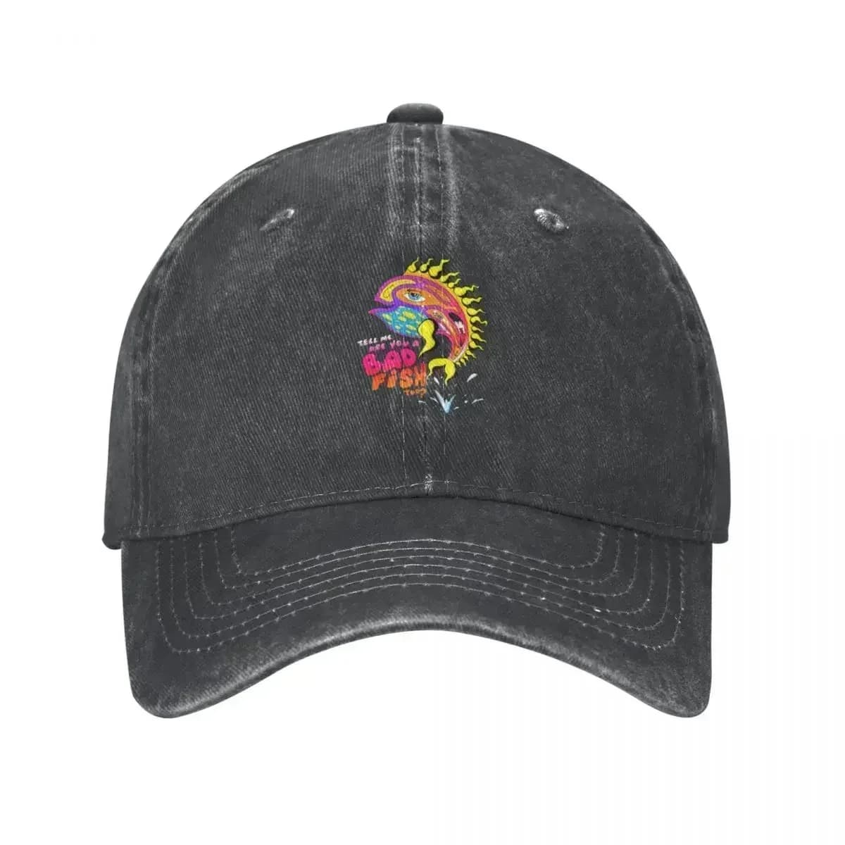 Cappellino da baseball Bad Fish Ska Wild Ball Hat | -F- | Golf Donna Uomo Beach Outlet
