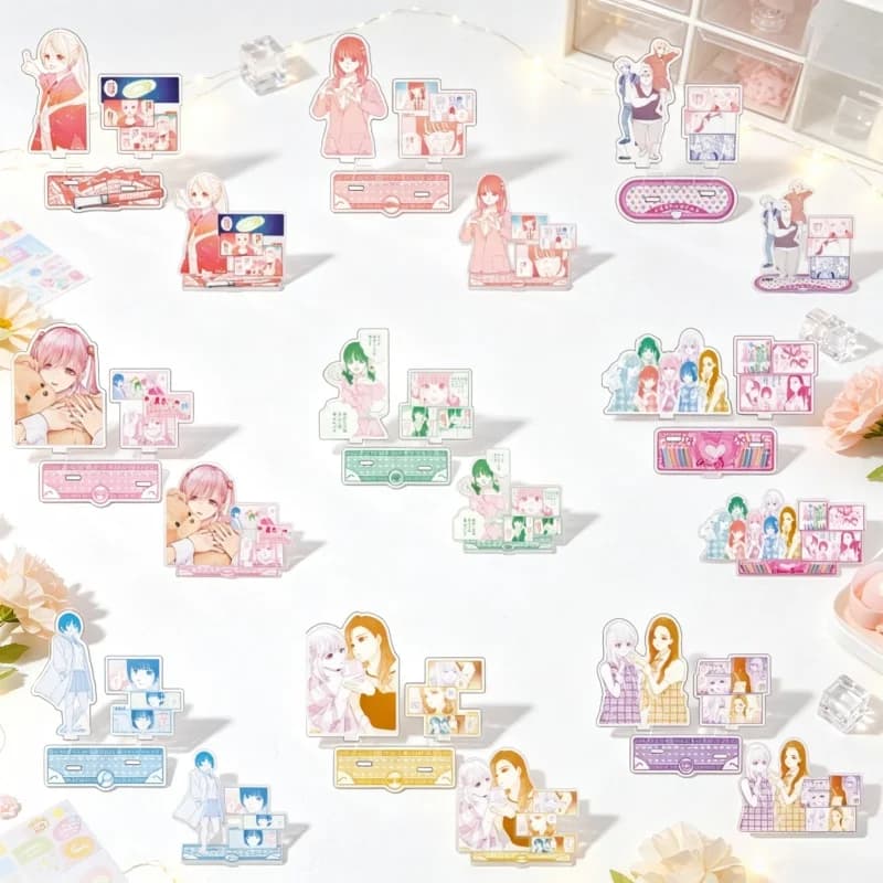 If My Favorite Pop Idol Made It to the Budokan, I Would Die ANIME Acrylic Figure Stand Model Cosplay Birthday Gift Keychain 15CM