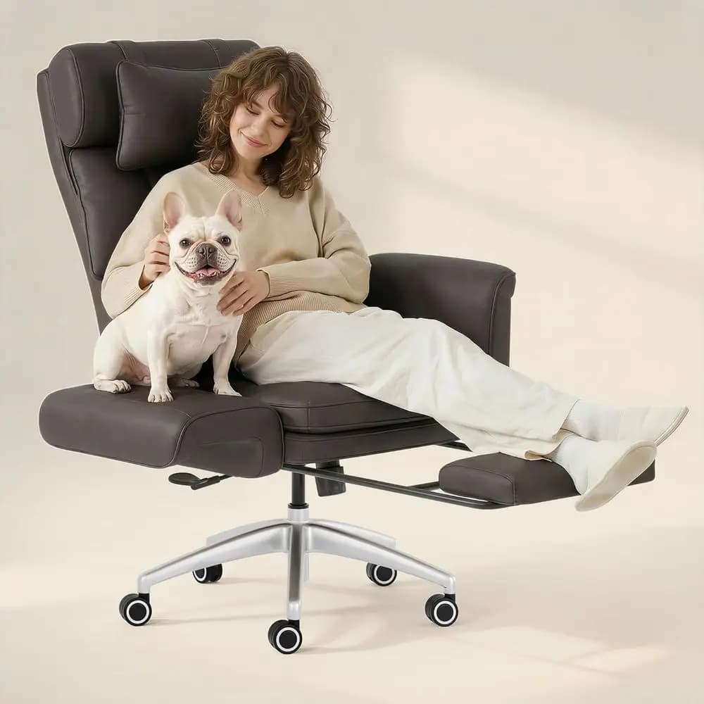 Chaise longue da interno oversize con ruote, seduta espandibile, adatta per casa, ufficio, camera da letto e gaming, resistente ai graffi