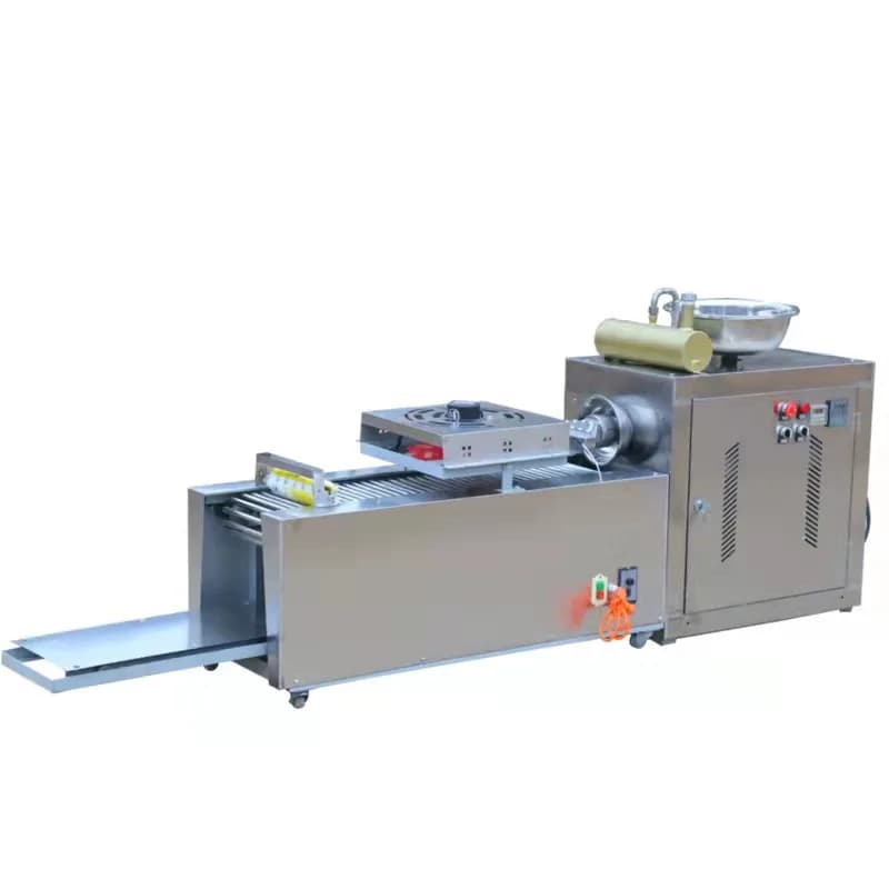 Macchina per fare noodle di riso elettrica automatica con taglierina per affettatrice Macchina per fare noodle per pasta fredda per piccole imprese