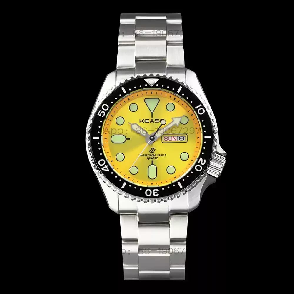 Quartz movement Sapphire 200m waterproof business watch