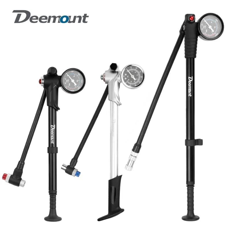 300/400PSI Pompa Ad Alta Pressione Con Manometro per Forcella Anteriore Sospensione Ammortizzatore MTB Bici Pneumatico Gonfiatore Ad Aria Rapida Tubo Girevole