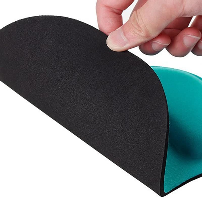 Anti-slip ergonomic mouse pad with pop-up stand EVA gel holder for laptop PC Comfortable game and work mouse mat