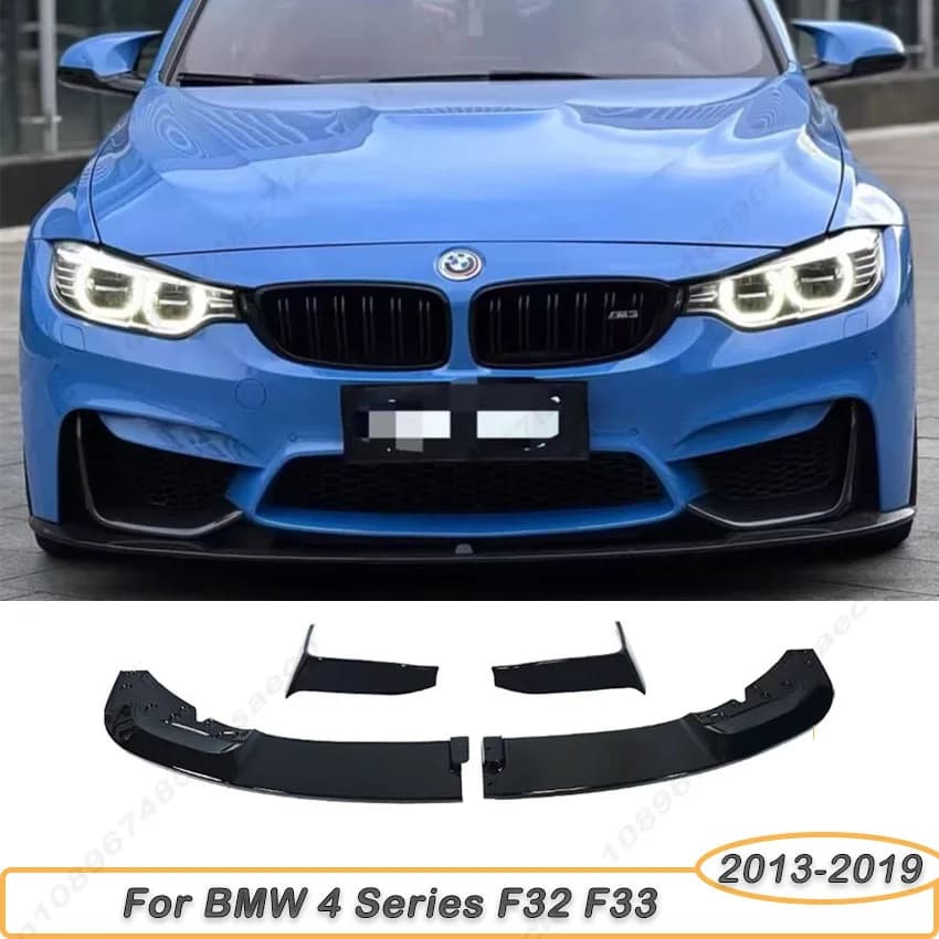 Splitter Diffusore Copertura Della Protezione Trim Per BMW Serie 4 F32 F33 420i 425i 430i 440i M440i 2014-2020 Auto Paraurti Anteriore Lip Spoiler