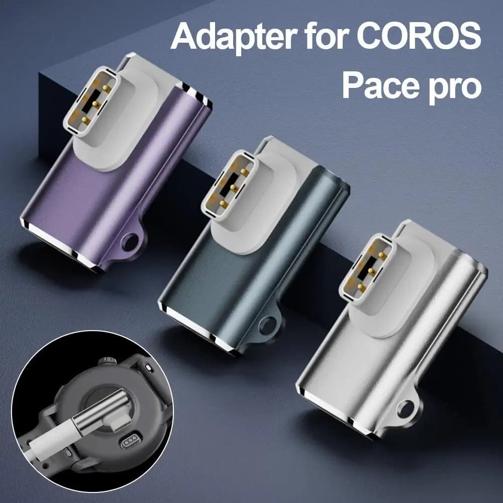Smartwatch Charger Converter For Coros Pace Pro Watch Charging Adapter Mini Watch Charge Connector For Coros Pace Pro With Light