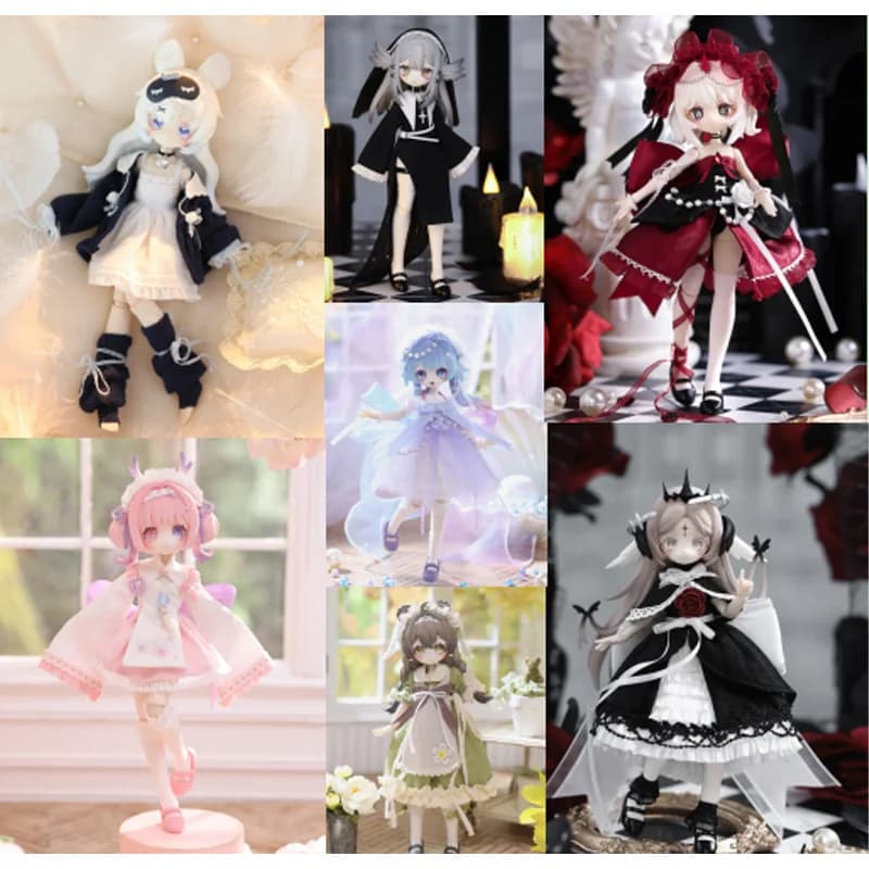 Disponibile Originale Meki The Heart of Creation MJD Mobile Doll Blind Box 1/12 Mjd Action Figure Articolata Anime Giocattoli