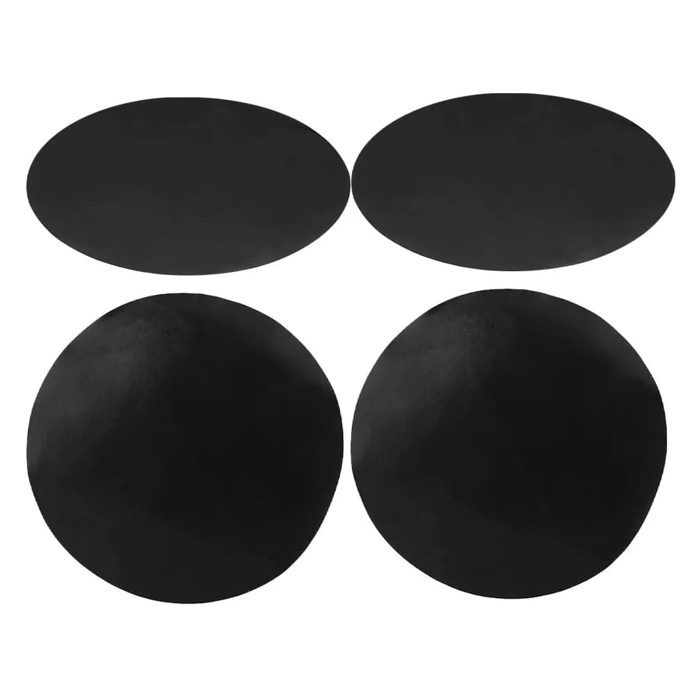 Set di 4 Tappetini da Forno Spessi Antiaderenti, Resistenti al Calore, Riutilizzabili, Lavabili in Lavastoviglie, Antimacchia, per Friggitrice ad Aria