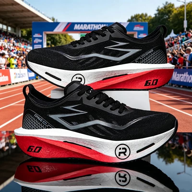 Running Shoes Carbon Board Marathon Men Sports Walking Breathable Lightweight Women's Comfortable Speciality Nonskid Sneakers