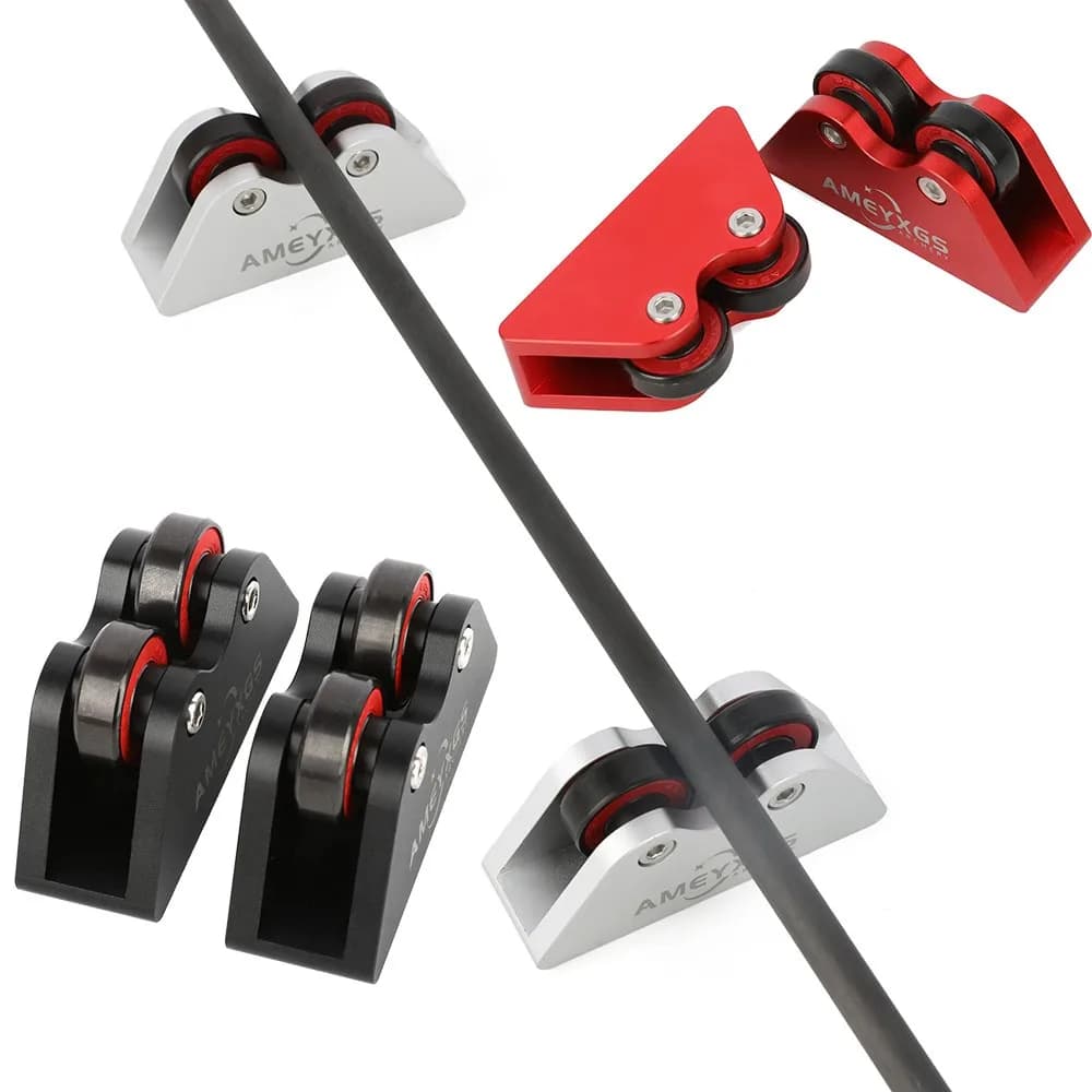 2 pz/set Frecce Ritenuta Tester Selettore Albero Portatile In Lega di Alluminio Cuscinetto di Rotolamento Arco Tiro Con Arco Bersaglio Strumento di Misura