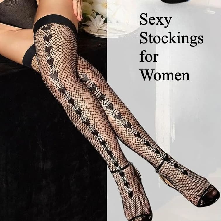 All Love Calze Calze lunghe a rete di lusso europee per le donne Costumi da camicia da notte Biancheria intima femminile Calze sexy eleganti a rete