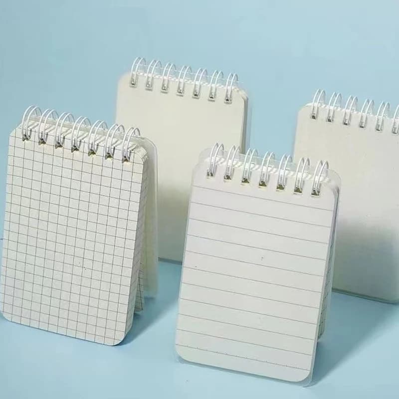5 pezzi di mini quaderni A5 portatili, taccuini tascabili, diari, agenda, memo, cancelleria per ufficio e scuola