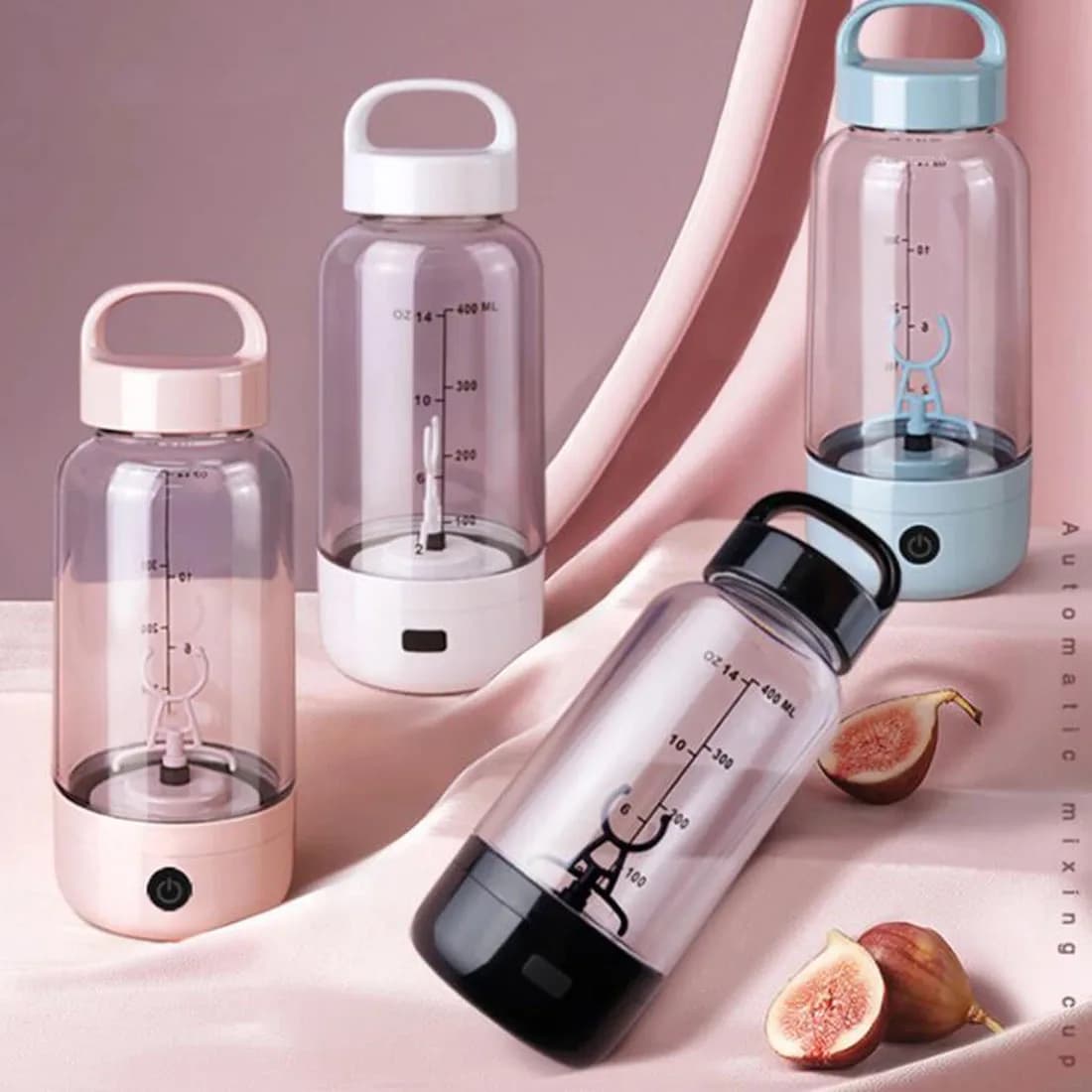 500 ml Sports shaker bottle Water cup Protein Shaking Cup Electric Travel Powder Protein Mixing Cup Automatic Portable shaker cup