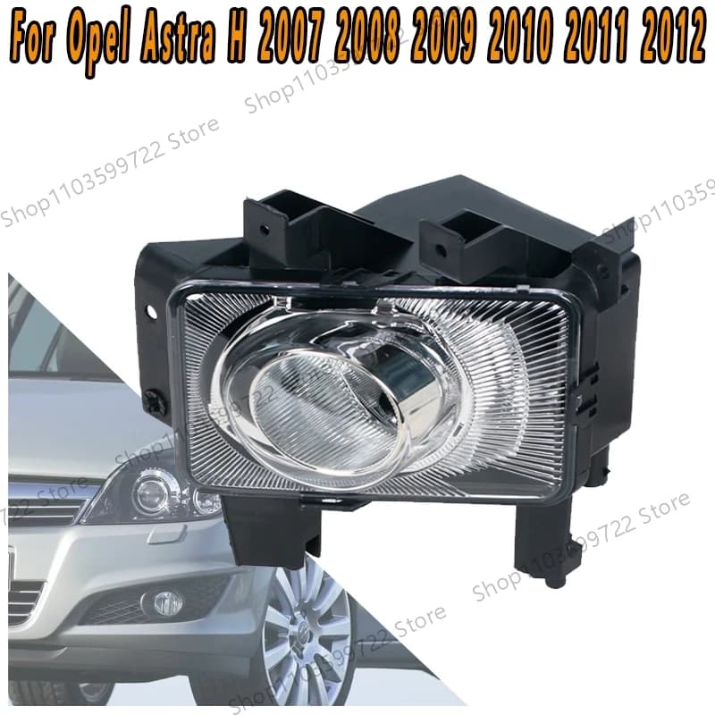 For Opel Astra H 2007 2008 2009 2010 2011 2012 Front bumper Fendinebbia Lights Daylights Without Bulb
