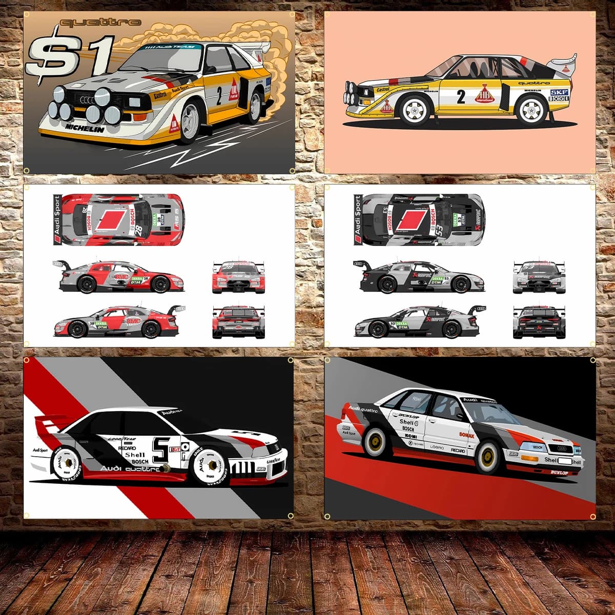 FLAGDOM 90X150CM 3X5FT COOL Car Flag Polyester Printed Racing Car Banner For Decor Poster Tapestry Outdoor Home